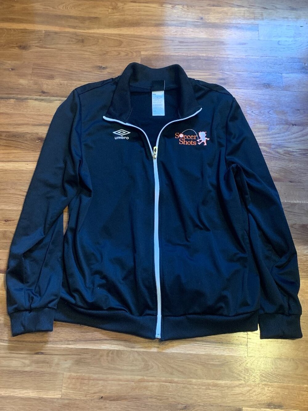 Umbro Soccer Shots Training Jacket Mens XL Black